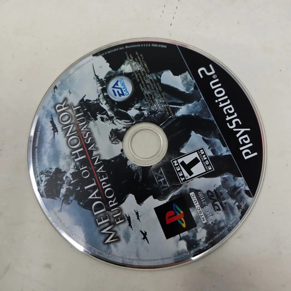 Medal of Honor European Assault PlayStation 2 PS2 EA Games‎ WWII Shooter CIB